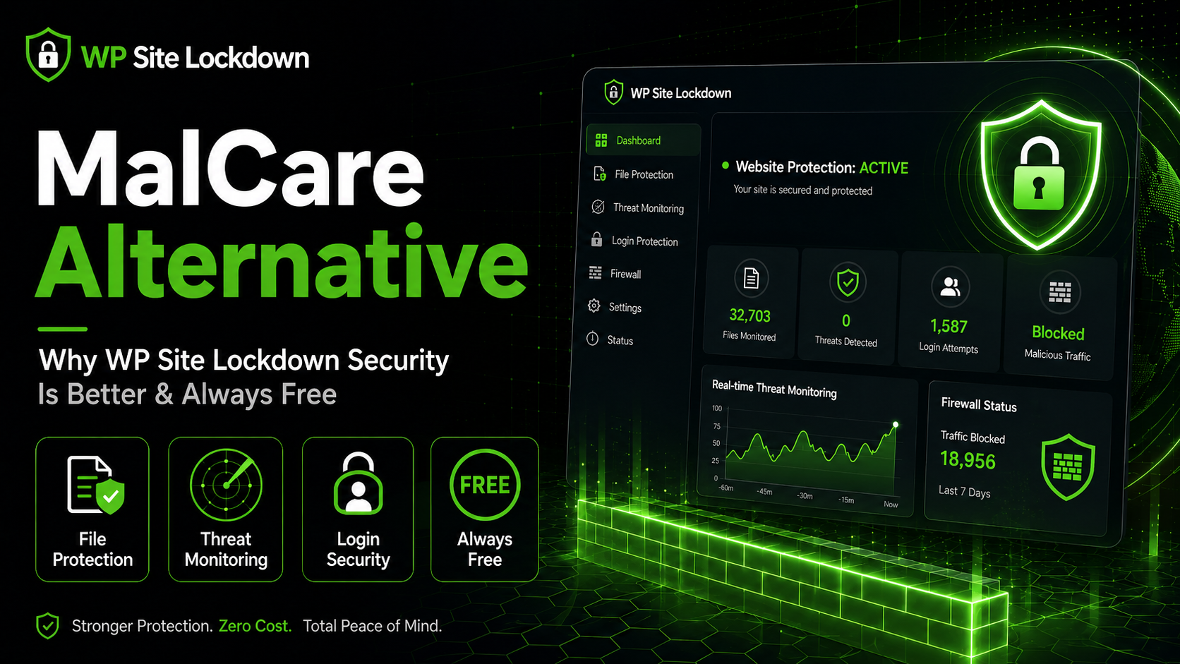 MalCare alternative with WP Site Lockdown Security